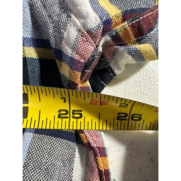 Cinch Shirt Mens Large Multicolor Plaid Western Button Down LS Rodeo C12 - Picture 5 of 6